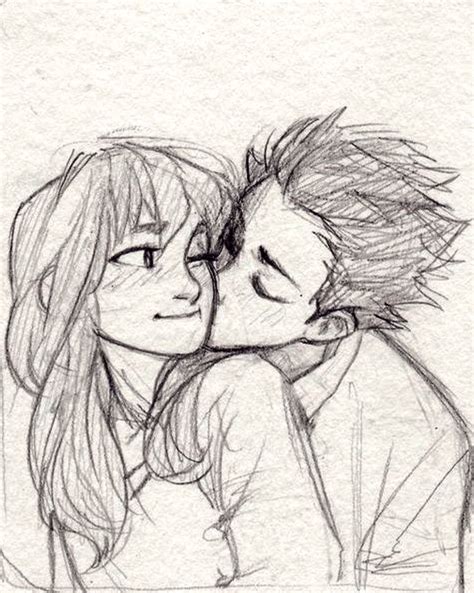 dessin couple cute